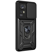 Ударостійкий чохол Camshield Serge Ring для Xiaomi 12T / 12T Pro – Чорний