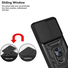 Ударостійкий чохол Camshield Serge Ring для Xiaomi 12T / 12T Pro – Чорний