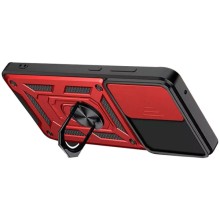 Ударостійкий чохол Camshield Serge Ring для Xiaomi 12T / 12T Pro – Червоний