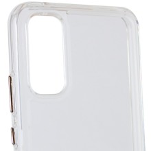 Чехол TPU+PC Clear 2.0 mm metal buttons для Xiaomi 12T / 12T Pro – Прозрачный