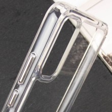 Чехол TPU+PC Clear 2.0 mm metal buttons для Xiaomi 12T / 12T Pro – Прозрачный
