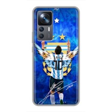 Чехлы для Xiaomi 12T (Leo чемпион) (AlphaPrint) (Месси сборная)