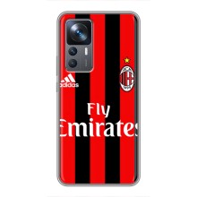 Чехлы для Xiaomi 12T (VPrint) - Футбольные клубы (Milan)