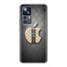 Чехлы ГУЧЧИ для Сяоми 12Т (AlphaPrint) (Apple gucci)