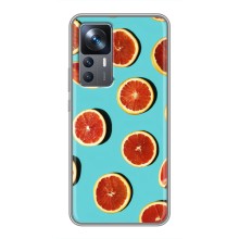 Чехлы с Фруктами для Xiaomi 12T (VPrint) (Грейпфрут)