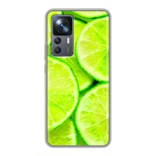 Чехлы с Фруктами для Xiaomi 12T (VPrint) (Лайм)