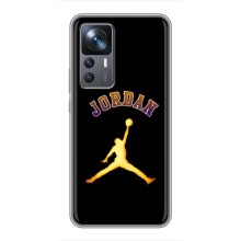 Чохли для Xiaomi 12T - з картинкою JORDAN (AlphaPrint) (Jordan Gold)