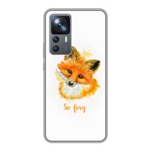 Чехлы с картинкой Лисички для Xiaomi 12T (VPrint) (Девочка Лиса)