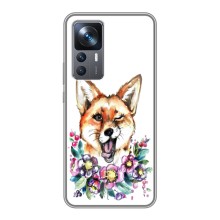 Чехлы с картинкой Лисички для Xiaomi 12T (VPrint) (Веселая лисичка)