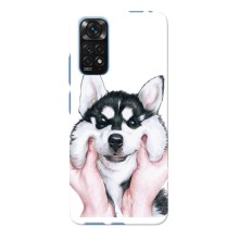 Чехол с Хаски для Xiaomi 12T - (AlphaPrint) (Хаски улыбака)