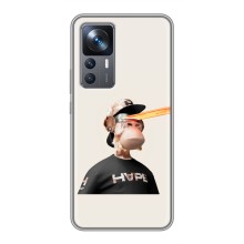Чехлы с Обезьянами NFT для Xiaomi 12T (AlphaPrint) (обезьяна NFT в очках)