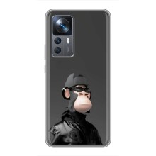 Чехлы с Обезьянами NFT для Xiaomi 12T (AlphaPrint) (стильная обезьяна NFT)