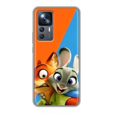 Чохли ЗООТРОПОЛІС для Xiaomi 12T (Нік і Хопс)