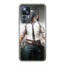 Чехол PUBG для Сяоми 12Т (AlphaPrint) (Пабг мен)