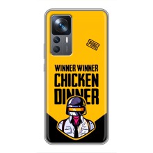 Чехол PUBG для Сяоми 12Т (AlphaPrint) (Pubg шлем)