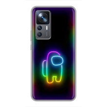 Чехол Амонг Ас для Xiaomi 12T (AlphaPrint) (Яркий скин)