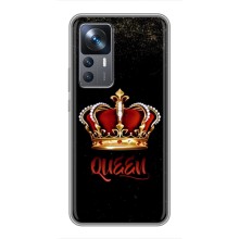 Чехол с Короной Сяоми 12Т - (AlphaPrint) (Корона короля)