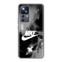 Чехол для Xiaomi 12T - с принтом Найк (AlphaPrint) (Лого Найк)