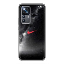 Чехол для Xiaomi 12T - с принтом Найк (AlphaPrint) (Найк красный)