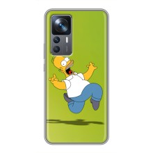 Чехол с Симпсонами для Xiaomi 12T (VPrint) (Гомер Симпсон)