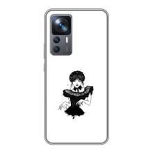 Чехлы Венсдей на Xiaomi 12T Уэнсдей (AlphaPrint) (танец Уэнздей)