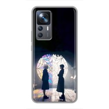 Чехлы Венсдей на Xiaomi 12T Уэнсдей (AlphaPrint) (Уэнздей и Инид)