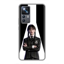 Чехлы Венсдей на Xiaomi 12T Уэнсдей (AlphaPrint) (W-Wednesday)