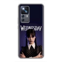 Чехлы Венсдей на Xiaomi 12T Уэнсдей (AlphaPrint) (Wednesday)