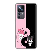 Чехол с кроликом Куроми на Xiaomi 12T (Куроми Инь Янь)
