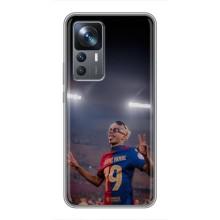 Чехол с футболистом Ламин Ямаль Xiaomi 12T – Ямаль на стадионе