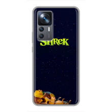 Чехол с мультфильмом Шрек на Xiaomi 12T – Шрек лого