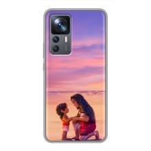 Чехол с мультфильмом Моана Xiaomi 12T (Моана и Симеа)