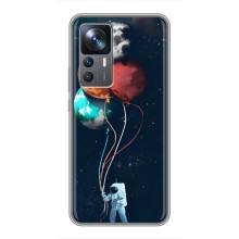 Космические Чехлы для Сяоми 12Т (VPrint) (Планеты шарики)