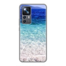 Силиконовый чехол с КАРТИНКАМИ лето для Xiaomi 12T (AlphaPrint) (Море)