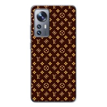 Чохли Луі Вітон для Xiaomi 12 / 12X (AlphaPrint - LOUIS VUITTON) (лого LOUIS VUITTON)