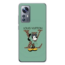 Чохли Луі Вітон для Xiaomi 12 / 12X (AlphaPrint - LOUIS VUITTON) (Міккі Маус LV)