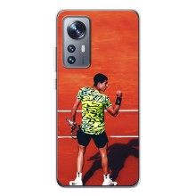 Чехлы с принтом Спортивная тематика для Xiaomi 12 / 12X – Алькарас Теннисист