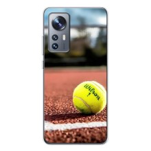 Чохли з прінтом Спортивна тематика для Xiaomi 12 / 12X (Тенісний корт)