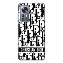 Чехол (Dior, Prada, YSL, Chanel) для Xiaomi 12 / 12X (Christian Dior)
