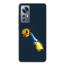 Чехол для Патриота Украины Xiaomi 12 / 12X - (AlphaPrint) (Коктейль молотова)