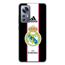 Чехол для Xiaomi 12 / 12X с принтом (Лого Real Madrid)