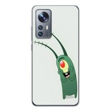 Чехол с картинкой "Одноглазый Планктон" на Xiaomi 12 / 12X (Милый Планктон)
