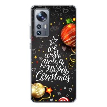 Різдвяні Чохли для Xiaomi 12 / 12X (VPrint) (Ялинка)