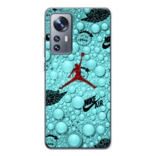 Силиконовый Чехол Nike Air Jordan на Сяоми 12 / 12Х – Джордан Найк