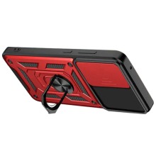 Ударостійкий чохол Camshield Serge Ring для Xiaomi 13 Lite – Червоний