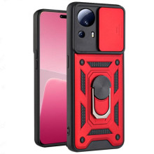 Чохол Ummi Camshield Serge Ring для Xiaomi 13 Lite – Червоний