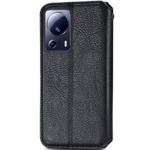 Кожаный чехол-книжка GETMAN Cubic (PU) для Xiaomi 13 Lite