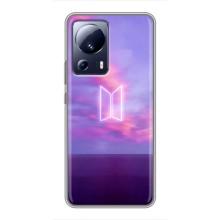Чехлы BTS для Xiaomi 13 Lite (AlphaPrint) – BTS логотип