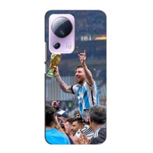 Чехлы Лео Месси Аргентина для Xiaomi 13 Lite (Месси король)