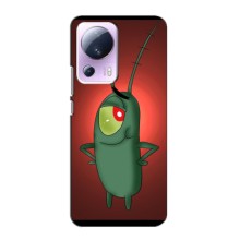 Чехол с картинкой "Одноглазый Планктон" на Xiaomi 13 Lite (Стильный Планктон)